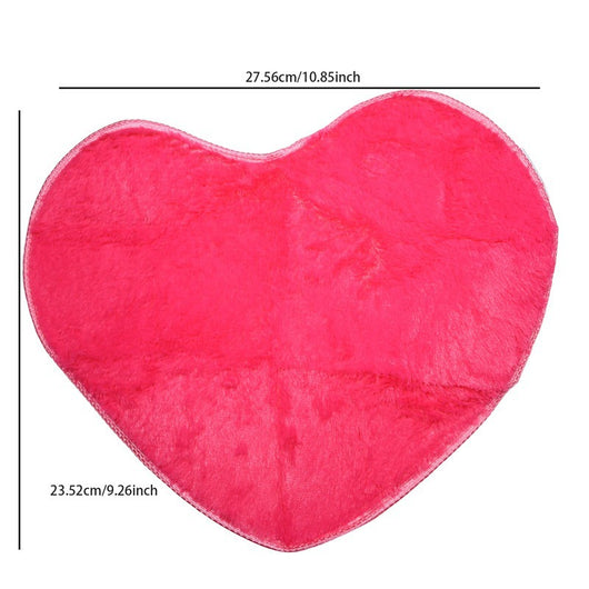 Tapete de Lana y Seda en Forma de Corazón para Dormitorio - Image 6