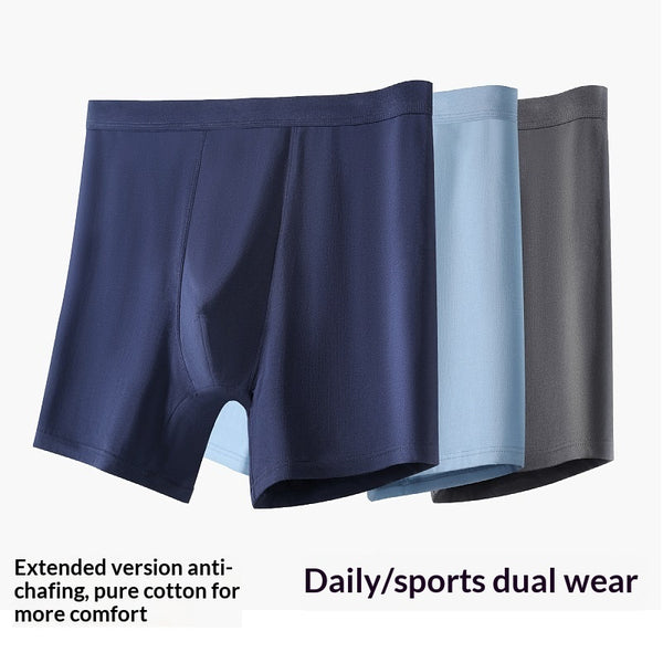Calzoncillos Deportivos de Algodón para Hombre - Antirozadura