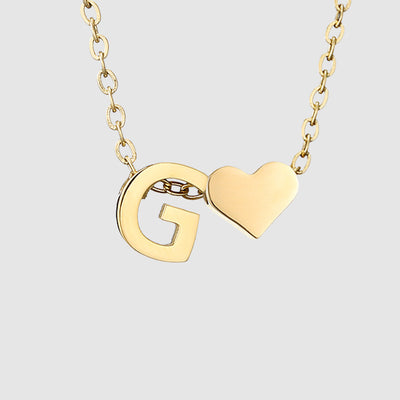 Collar Corazón Dorado para Mujer - Cadena Clavícula Elegante - Image 3