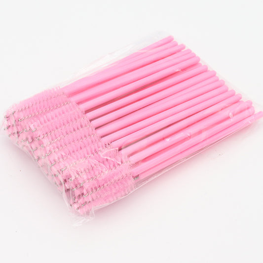 Cepillo Desechable para Extensiones de Pestañas - Herramienta de Maquillaje Profesional
