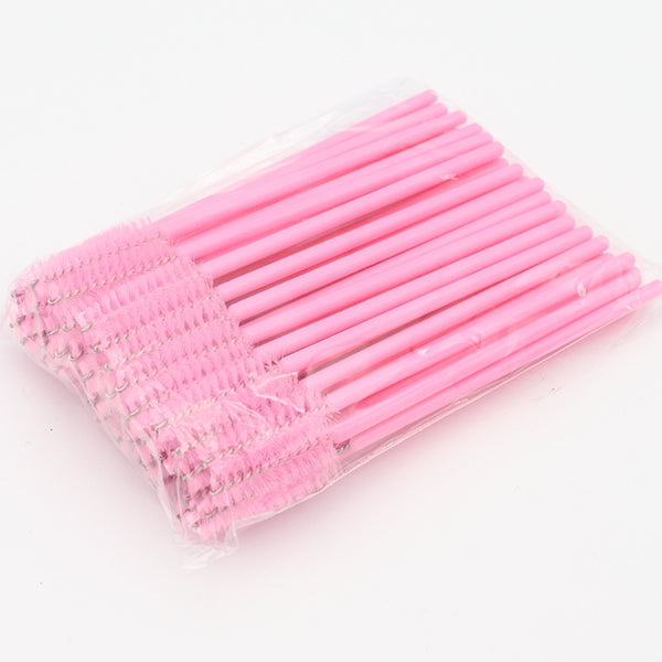 Cepillo Desechable para Extensiones de Pestañas - Herramienta de Maquillaje Profesional
