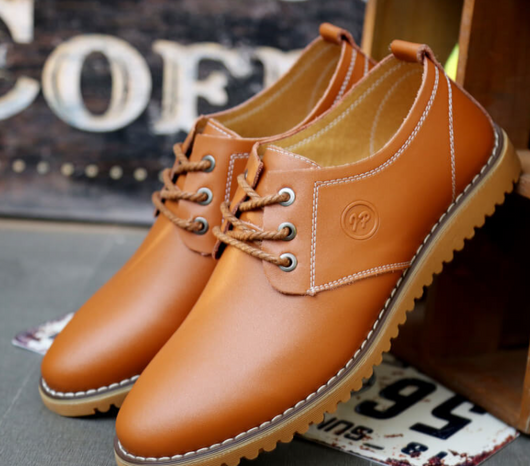 Zapatos Casuales de Cuero Genuino para Hombre Tallas Grandes - Image 7