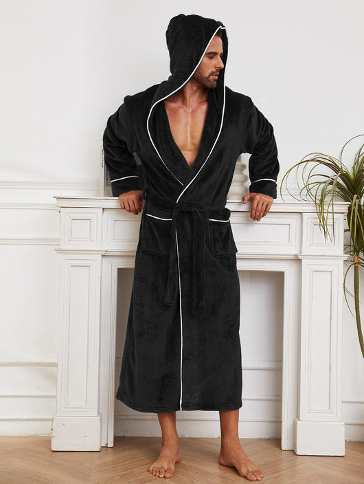 Bata Pijama de Franela para Hombre y Mujer - Image 2