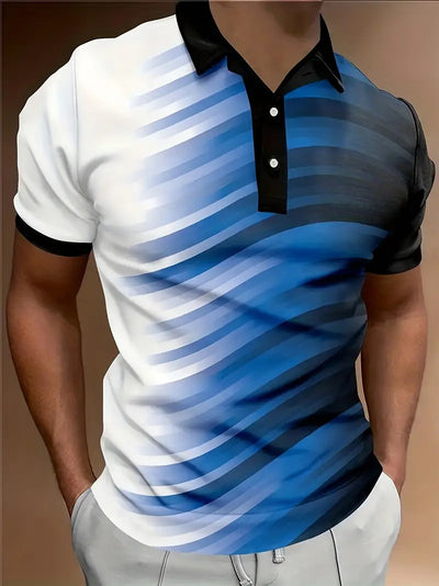 Polo Clásico de Manga Corta con Solapa para Hombre - Image 13