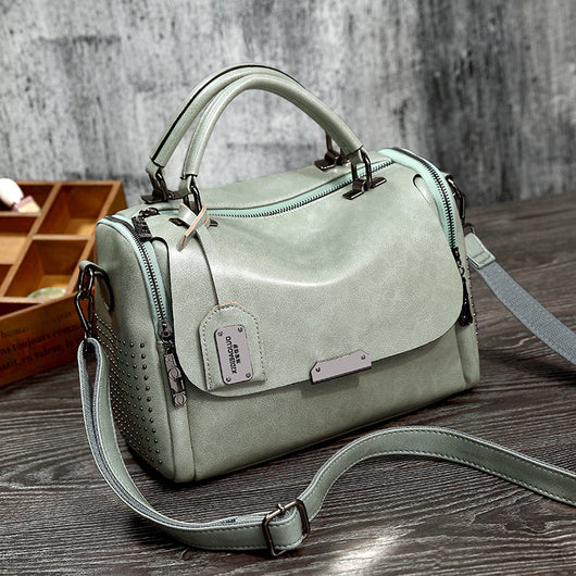 Bolso Mensajero Boston de Un Hombro para Mujer - Image 7