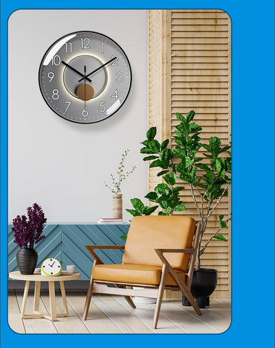 Reloj de Pared Silencioso Lujo Americano para Sala de Estar - Image 14