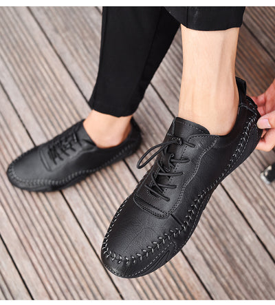 Zapatos de Cuero con Forro Polar para Invierno - Cierre Elástico Ajustable - Image 15