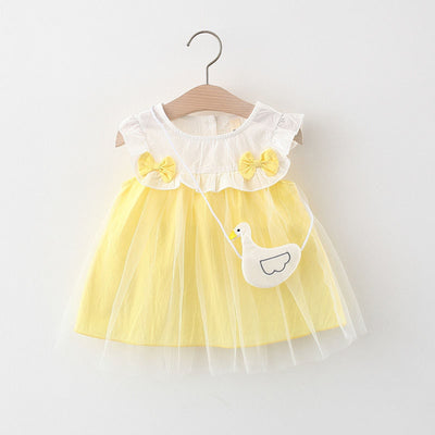Vestido Infantil Niña Verano Sin Mangas Estampado - Image 18