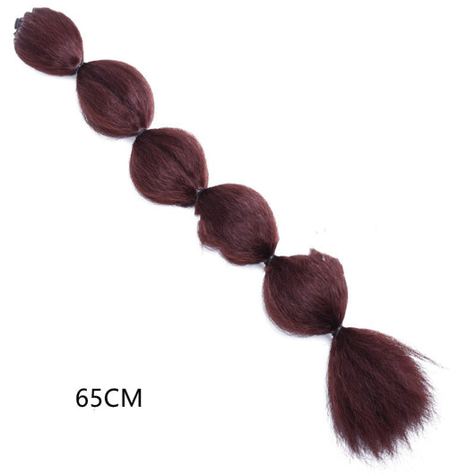 Cola de Caballo Larga Efecto Burbuja - Peluca Voluminosa para Mujer - Image 5