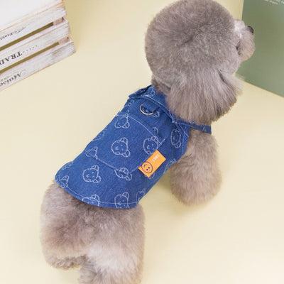Vestido Denim Princesa para Perros Pequeños - Colección Primavera Otoño - Image 9