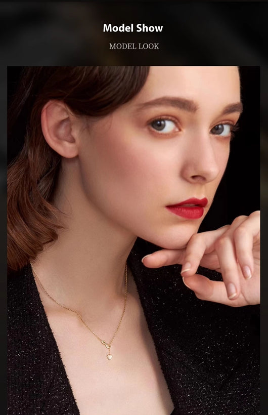 Collar de Lujo Minimalista Cadena de Clavícula Elegancia Contemporánea - Image 10