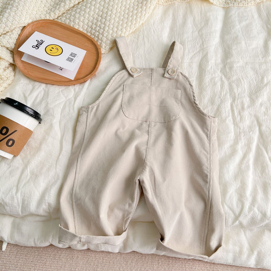 Pantalones de Pana a Cuadros para Niños Pequeños - Image 4