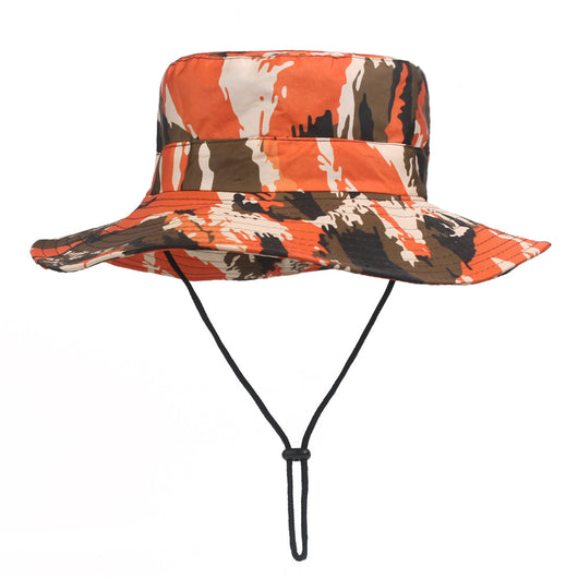 Gorro de Pesca con Ala Ancha Camuflaje para Pesca y Montaña - Image 12