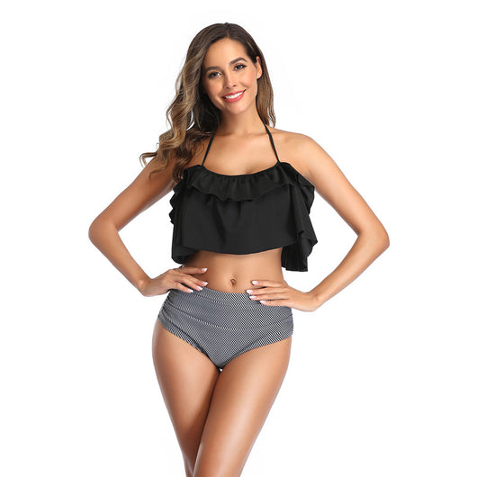 Bikini Talle Alto Estampado - Diseño Europeo Moderno - Image 8