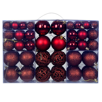 Set de Esferas Navideñas 3-6cm Decorativas para Árbol de Navidad - Image 4