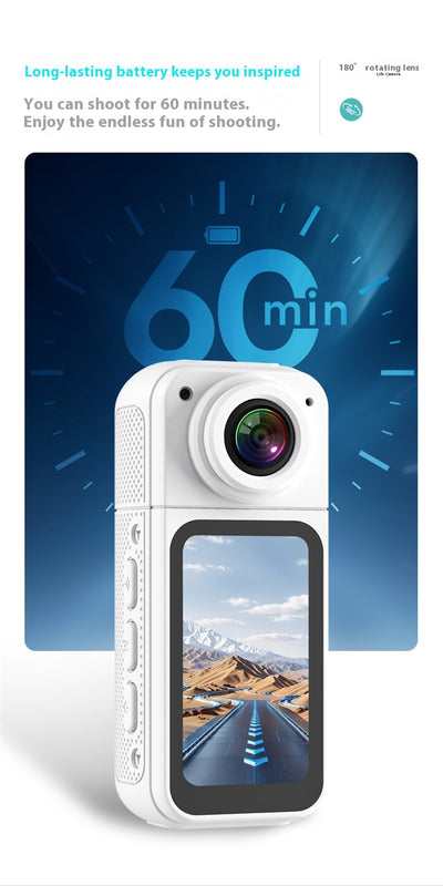 Cámara Rotativa S70 2K - Grabadora Portátil de Alta Definición - Image 26