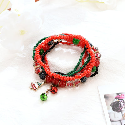 Pulsera Tejida de Moda con Detalles en Contraste para Mujer - Image 10