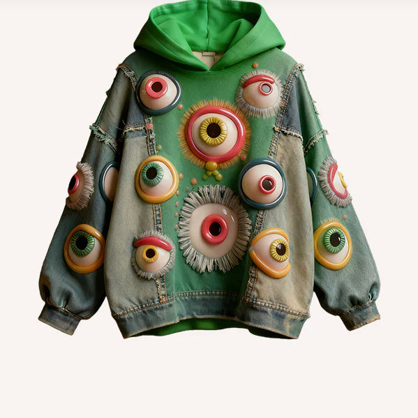 Sudadera Estampada para Hombre con Capucha - Pullover Casual Cómodo