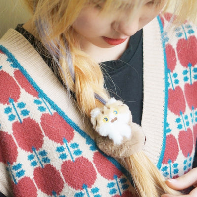 Accesorios para el Cabello de Gato Japonés Adorable con Cuerda Suave - Image 15