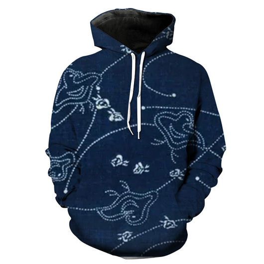 Camiseta Manga Larga Hombre Diseño Paisaje Arte Europeo Tendencia Primavera Otoño - Image 4