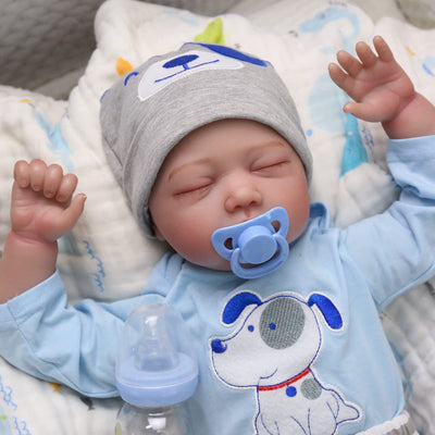 Muñeca Reborn de Plástico Suave con Diseño Cartoon Creativo - Image 11