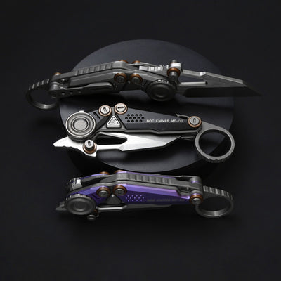 Cuchillo Plegable M390 Defensa Personal Exterior Filo Profesional - Image 4