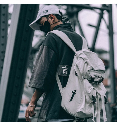 Mochila de Lona con Cintas Ajustables - Image 15
