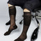 Calcetines de Seda para Hombre - Tubo Alto Ultrafino