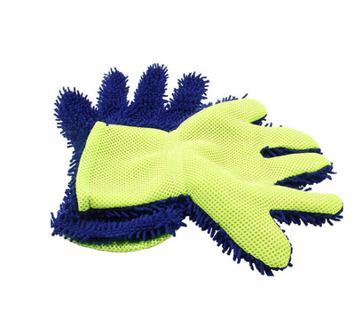 Guantes Finos de Chenilla con Cinco Dedos para Lavado de Auto - Image 10