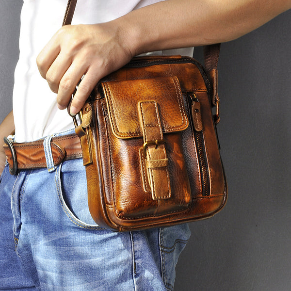 Bolso de Hombro Casual en Cuero Genuino Premium