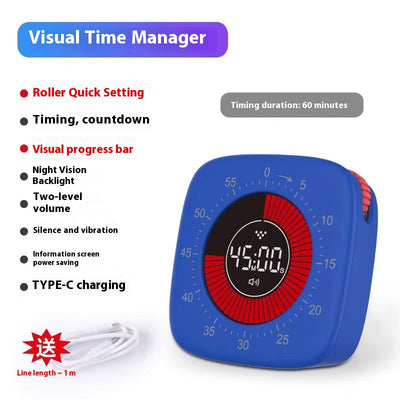 Reloj Despertador Silencioso con Control Visual de Tiempo - Image 8