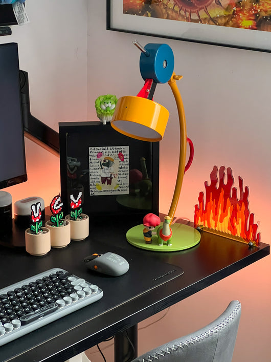 Pantalla de Acrílico con Llama para Fotos y Decoración - Image 9
