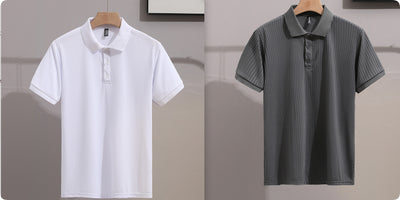 Camisa Ejecutiva Slim Fit de Manga Corta con Cuello Solapa - Image 12