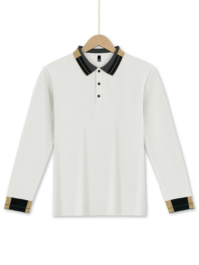 Camisa Casual de Negocios Manga Larga Solida para Hombre - Image 6