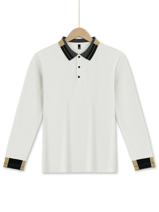 Camisa Casual de Negocios Manga Larga Solida para Hombre - Image 6