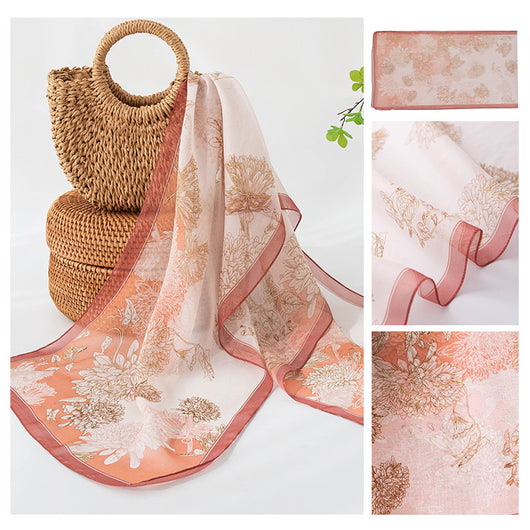 Pañuelo de Seda Mulberry Estampado para Mujer - Image 14