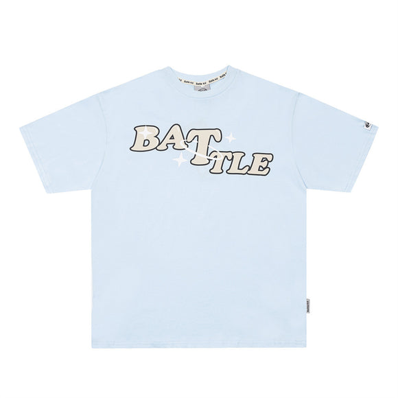 Camiseta Estampada Digital 8 de Manga Corta para Hombre