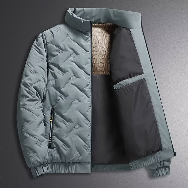 Abrigo de Invierno Acolchado para Hombre, Estilo Moderno y Casual - Image 3