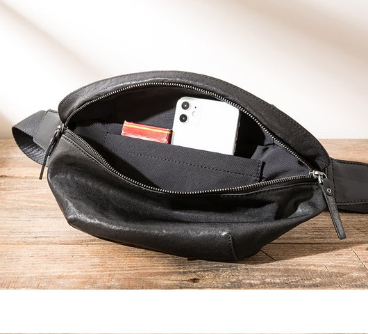 Bolsa Mensajera de Cuero Genuino para Trabajo y Uso Diario - Image 13