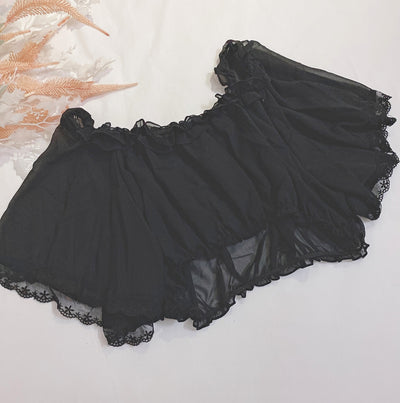 Blusa de Verano en Encaje y Gasa con Manga Corta - Image 11