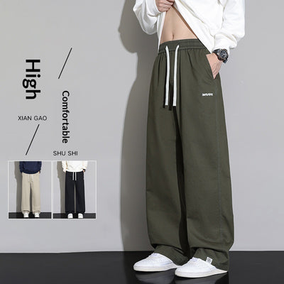 Pantalones Rectos Holgados para Hombre - Corte Ancho y Versátil - Image 15