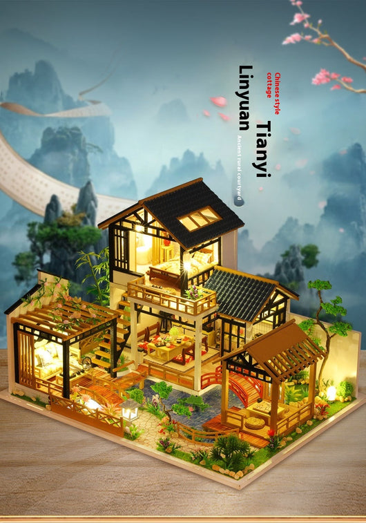 Casa de Jardín Forestal DIY P018 - Maqueta Decorativa para Armar - Image 16
