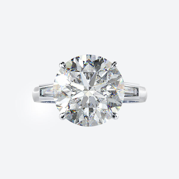 Anillo de Diamantes Tres Piedras para Mujer - Diseño Creativo - Image 4