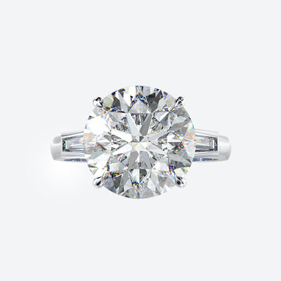 Anillo de Diamantes Tres Piedras para Mujer - Diseño Creativo - Image 4