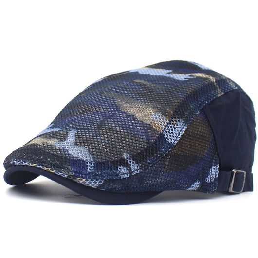 Boina de Malla Camuflaje Unisex - Estilo Casual Moderno - Image 4