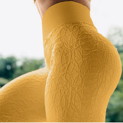 Pantalones Yoga Cintura Alta sin Costuras con Levantador de Glúteos - Image 10