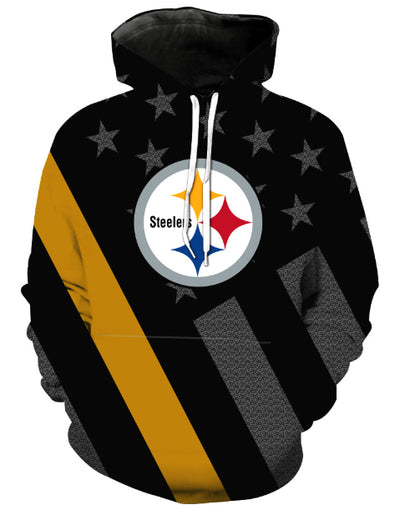 Sudadera Hoodie Unisex 3D Estampado Pittsburgh - Diseño Moderno y Cómodo - Image 7