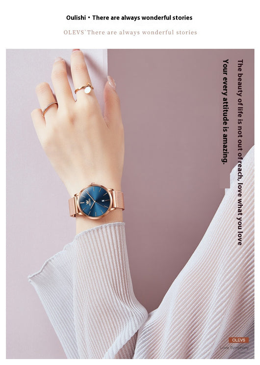 Reloj de Pareja Elegante Unisex con Movimiento de Cuarzo - Image 17