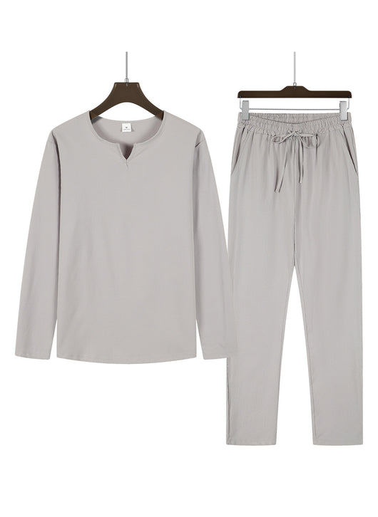 Traje Casual Hombre con Cintura Elástica y Bolsillos - Image 11