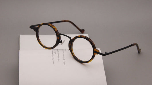 Gafas Retro Marco Redondo Metal para Miopía - Image 13